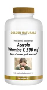 Acerola vitamine C 500 mg