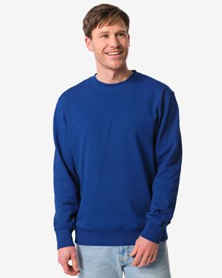 HEMA Herentrui Daryl sweatstof felblauw (felblauw)