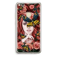 Lady Moth: Huawei Ascend P10 Lite Transparant Hoesje