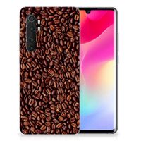 Xiaomi Mi Note 10 Lite Siliconen Case Koffiebonen - thumbnail