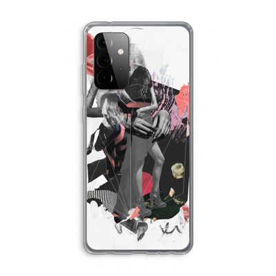 Dissimulation du réel: Samsung Galaxy A72 Transparant Hoesje