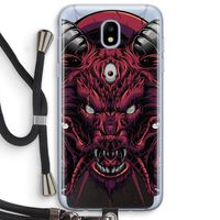 Hell Hound and Serpents: Samsung Galaxy J5 (2017) Transparant Hoesje met koord