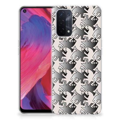 OPPO A93 5G | TPU Hoesje | Salamander Grey