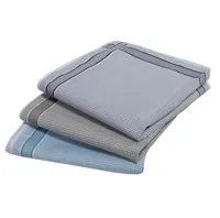 12 stuks Heren zakdoeken - Checkmate - Katoenen stoffen zakdoeken multipack - 40 - 40