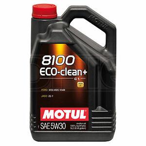 Motorolie Motul 8100 Ecoclean+ 5W30 5L 101584
