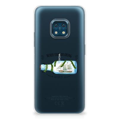 Nokia XR20 Telefoonhoesje met Naam Boho Bottle