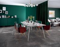 Oxid Carbon 90x90 rett gerectificeerd | Geschikt voor vloerverwarming