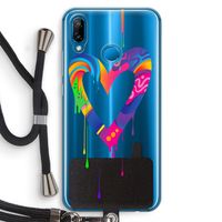 Melts My Heart: Huawei P20 Lite Transparant Hoesje met koord