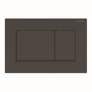 Bedieningsplaat Geberit Sigma 30- Square Toets Spoeling Zwart