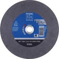 PFERD TOOLS 80 T 300-2,8 K SG CHOP STEEL/25,4 66323070 Doorslijpschijf recht 300 mm 20 stuk(s) Getemperd staal, Staal