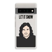 Let It Snow: Google Pixel 6 Pro Transparant Hoesje