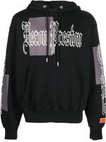 Heron Preston hoodie en coton à logo imprimé - Noir - thumbnail