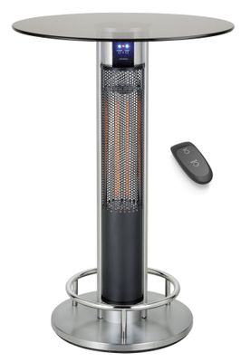Hyundai Statafel met elektrische verwarming | 1600W | 70 x 110 cm - 68821 - 68821