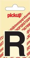 Plakletter Helvetica 40 mm Sticker zwarte letter r Pickup - Pickup