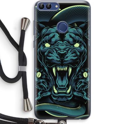 Cougar and Vipers: Huawei P Smart (2018) Transparant Hoesje met koord