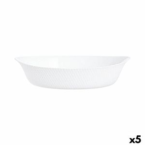 Serveerschaal Luminarc Smart Cuisine 32 x 20 cm Wit Glas (6 Stuks)