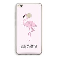 Pink positive: Huawei Ascend P8 Lite (2017) Transparant Hoesje