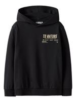 Name it winter sweater jongens - zwart - NkmLaurel