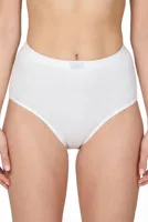Ondergoed dames Taille slip - Betaalbare hoge dames onderbroek katoen - XL - Wit - Onderbroek - Ondergoed - XL - Onderbroek - Ondergoed - XL - -