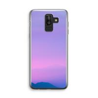 Sunset pastel: Samsung Galaxy J8 (2018) Transparant Hoesje - thumbnail