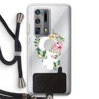 Venus: Huawei P40 Pro Plus Transparant Hoesje met koord