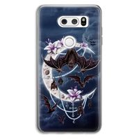 Vleermuizen Maan: LG V30 Transparant Hoesje