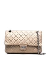 CHANEL Pre-Owned sac porté épaule 2.55 Reissue Double Flap - Marron