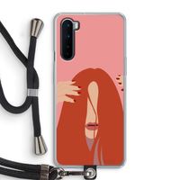 Woke up like this: OnePlus Nord Transparant Hoesje met koord