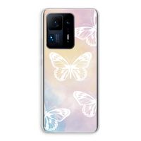 White butterfly: Xiaomi Mi Mix 4 Transparant Hoesje