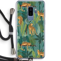 Luipaard 2: Samsung Galaxy S9 Plus Transparant Hoesje met koord