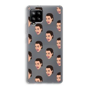 Ugly Cry Call: Samsung Galaxy A42 5G Transparant Hoesje