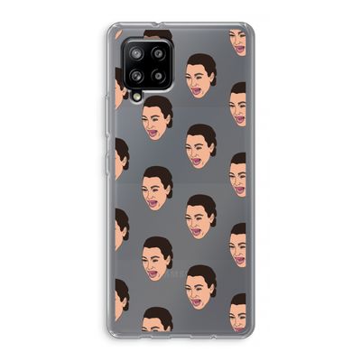 Ugly Cry Call: Samsung Galaxy A42 5G Transparant Hoesje