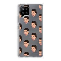 Ugly Cry Call: Samsung Galaxy A42 5G Transparant Hoesje