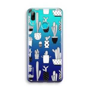 Cactusmotief: Huawei P Smart (2019) Transparant Hoesje