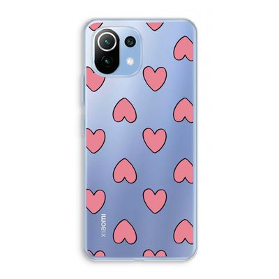 Ondersteboven verliefd: Xiaomi Mi 11 Lite Transparant Hoesje