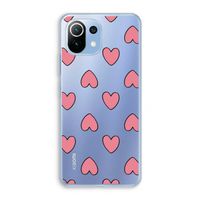 Ondersteboven verliefd: Xiaomi Mi 11 Lite Transparant Hoesje