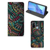 OPPO A53 | A53s | Hoesje met Magneet | Aztec