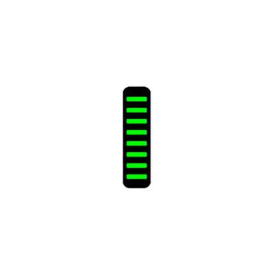 RRP Proguard bolt on v1 - front - sticker - mini - neon green