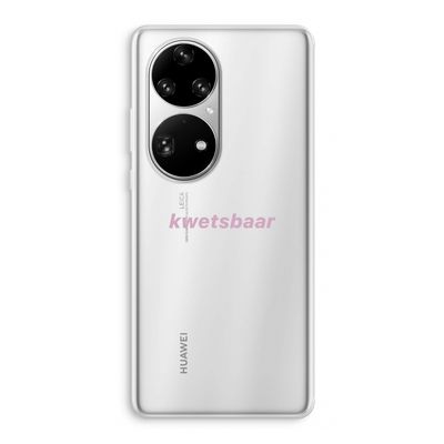 kwetsbaar: Huawei P50 Pro Transparant Hoesje