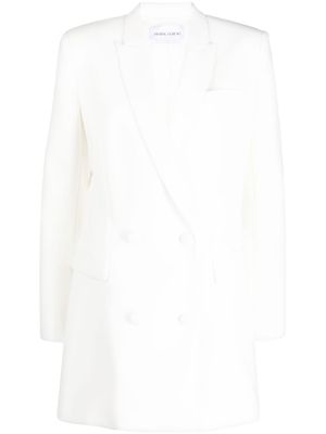 Prabal Gurung blazer cintré à boutonnière croisée - Blanc