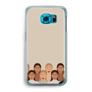 Girls girls girls: Samsung Galaxy S6 Transparant Hoesje