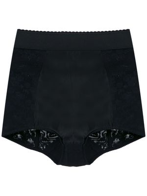 Dolce & Gabbana culotte à taille haute - Noir