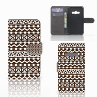 Samsung Galaxy Xcover 3 | Xcover 3 VE Telefoon Hoesje Aztec Brown