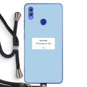 Reminder: Honor Note 10 Transparant Hoesje met koord