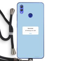 Reminder: Honor Note 10 Transparant Hoesje met koord