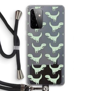 Dinos: Samsung Galaxy A72 5G Transparant Hoesje met koord