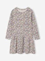 Meisjesjurk met print rozen Meisjesjurk met print rozen