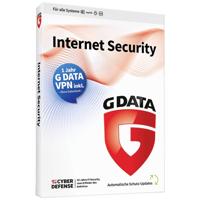 G-Data Internet Security + VPN Sonderedition Licentie voor 1 jaar, 3 licenties Android, iOS, Mac, Windows Antivirussoftware, Beveiligingssoftware