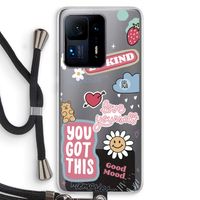Positivity: Xiaomi Mi Mix 4 Transparant Hoesje met koord
