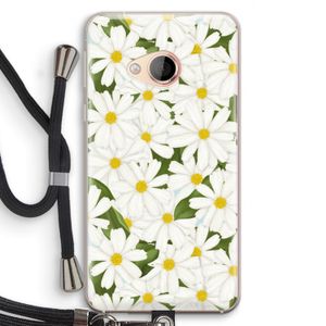 Summer Daisies: HTC U Play Transparant Hoesje met koord